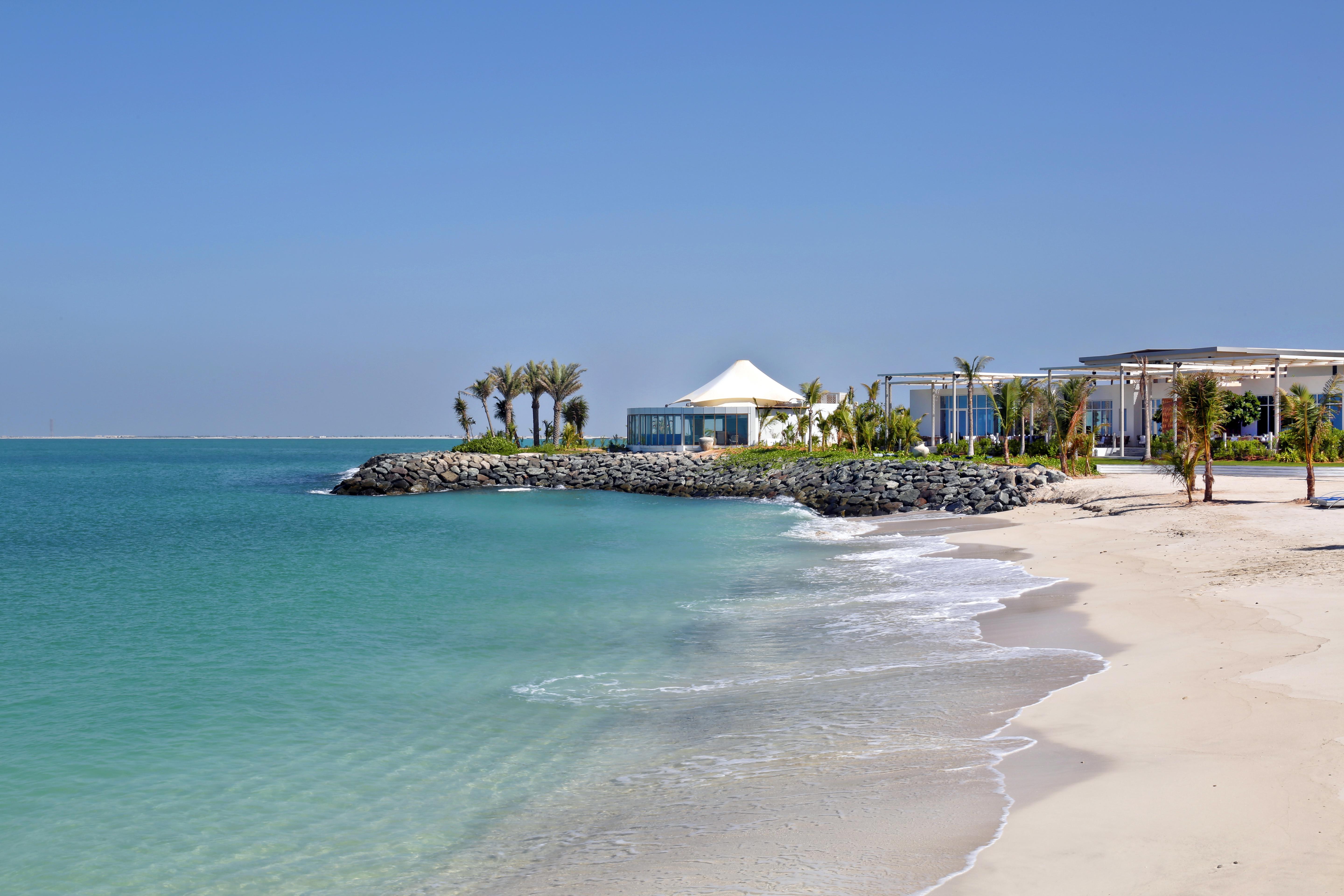 Nurai Island, Saadiyat Hotell Abu Dhabi Exteriör bild Beach at Jumeirah Beach Club